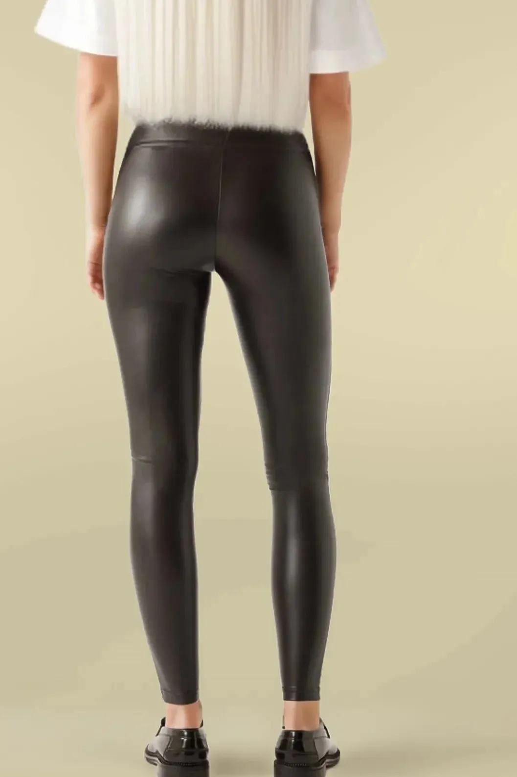 Faux Leather Leggings Pants