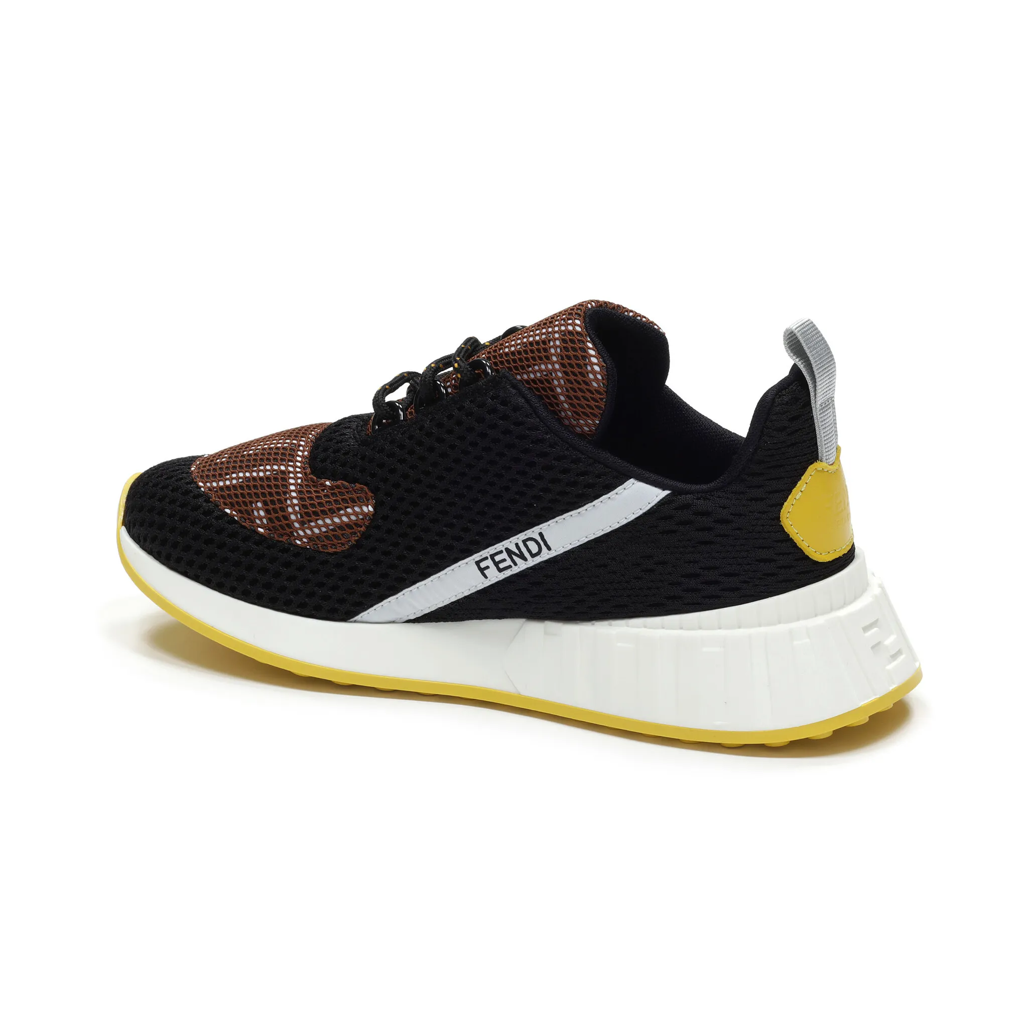 Fendi Sneakers Black White Unisex JMR442_AM50_F150H