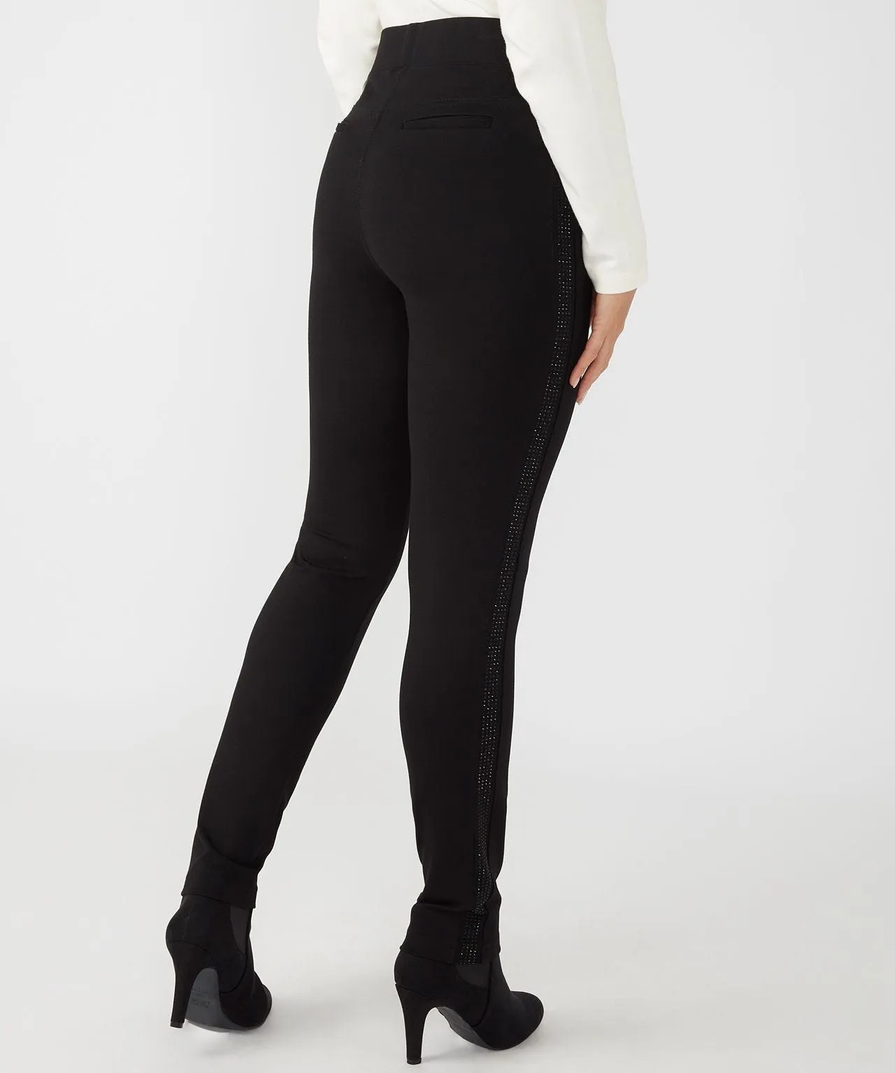 Sparkle Detail Ponte Leggings - Available Here