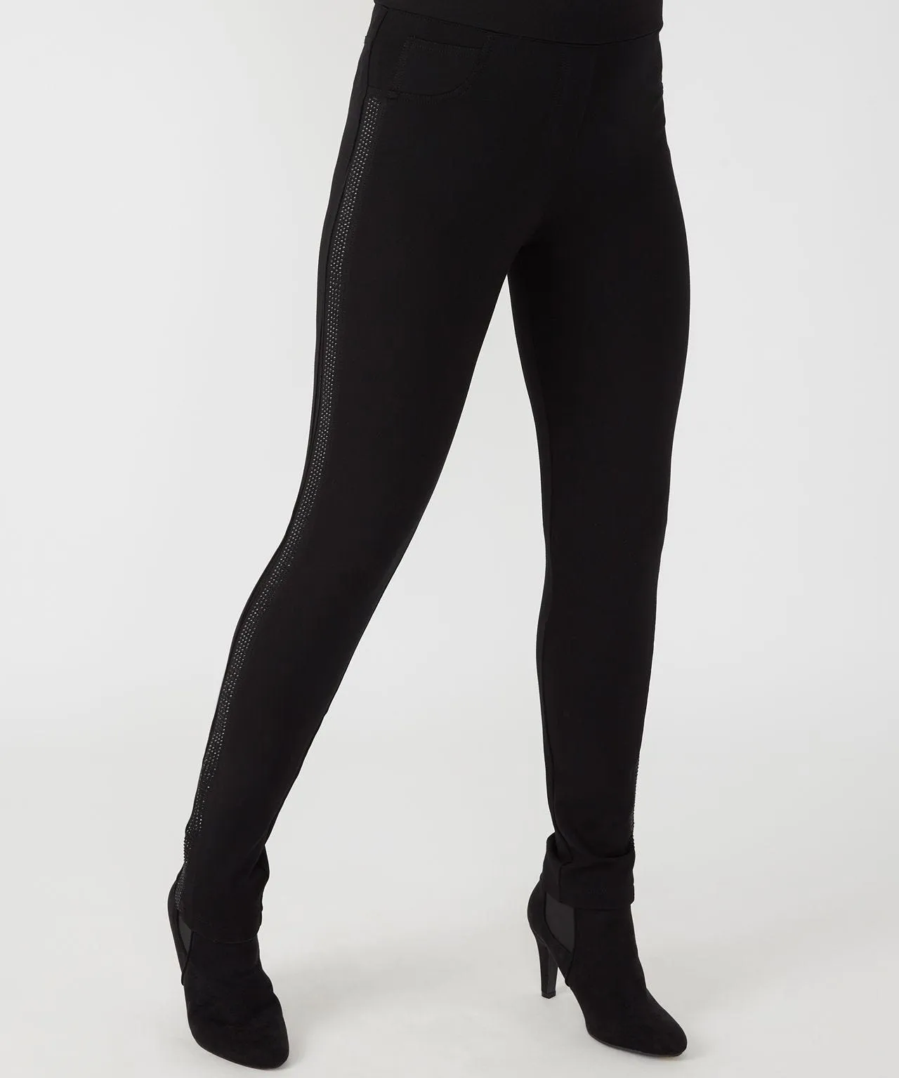 Sparkle Detail Ponte Leggings - Available Here