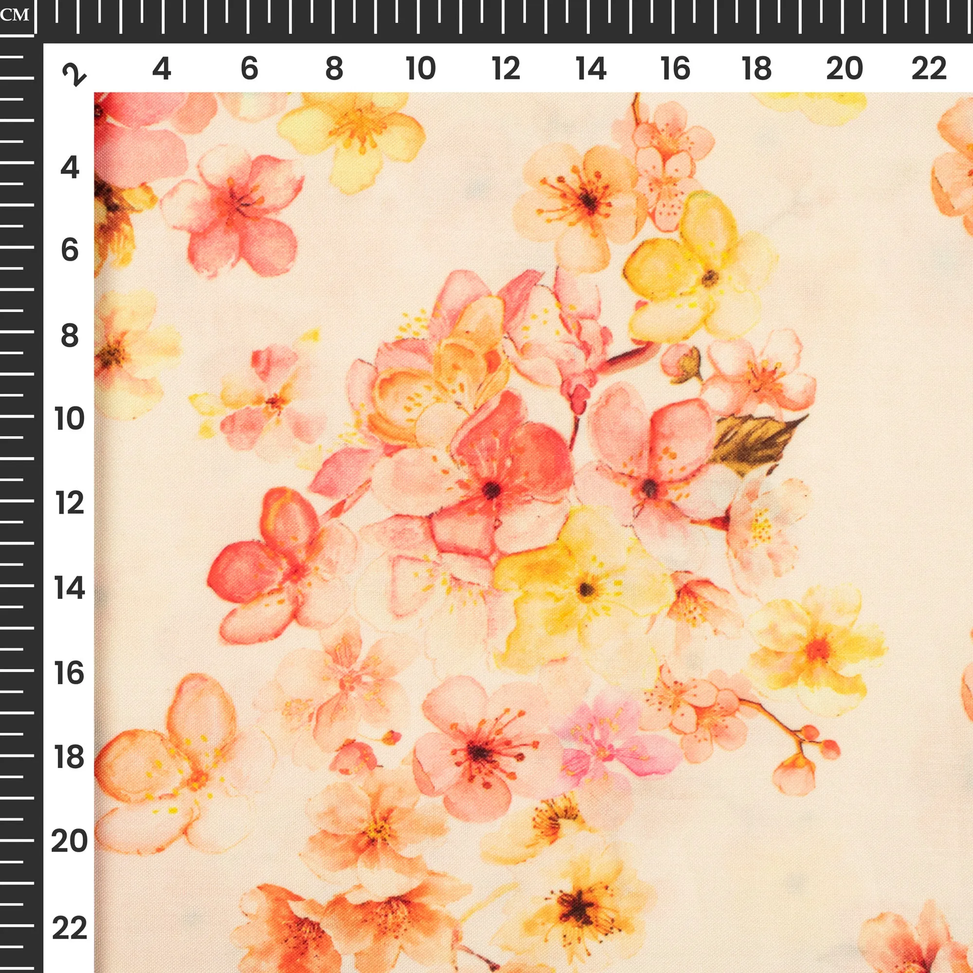 Floral Digital Print Rayon Fabric