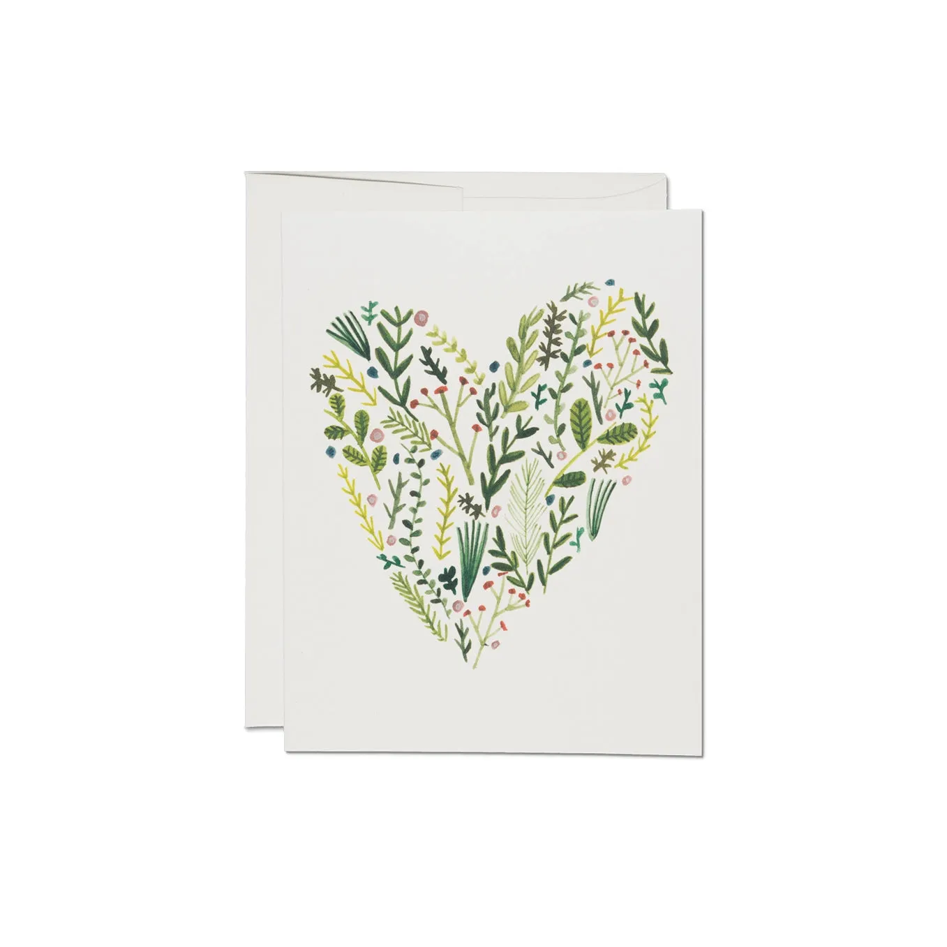 Flower Heart Greeting Card Collection