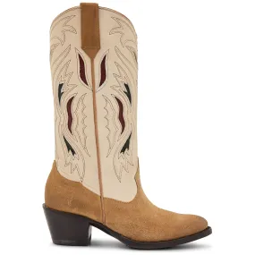 Frye Shelby Deco Stitch Boot White Multi - Shop Now