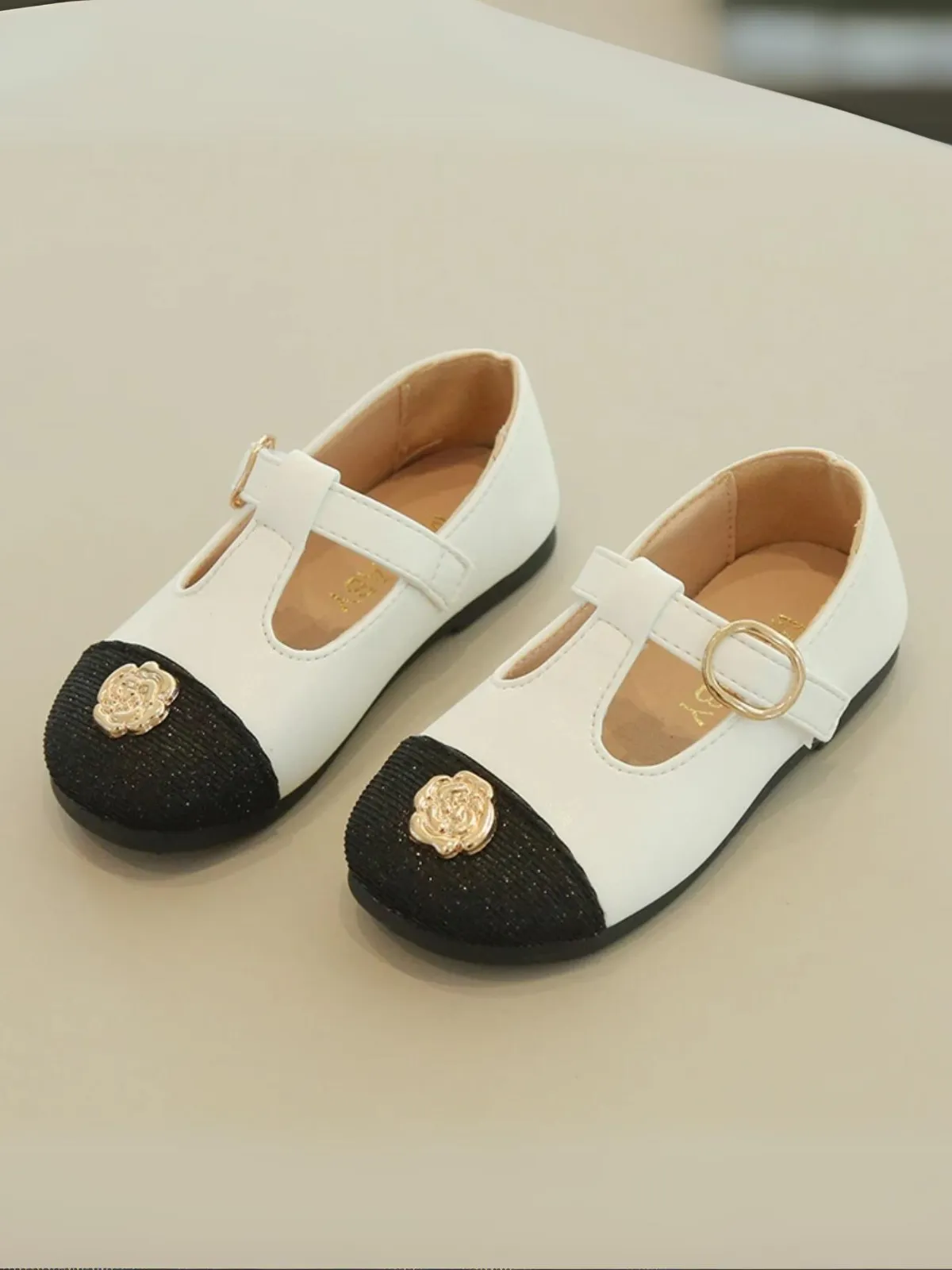 Liv and Mia Elegant Buckle Mary Jane Shoes for Girls