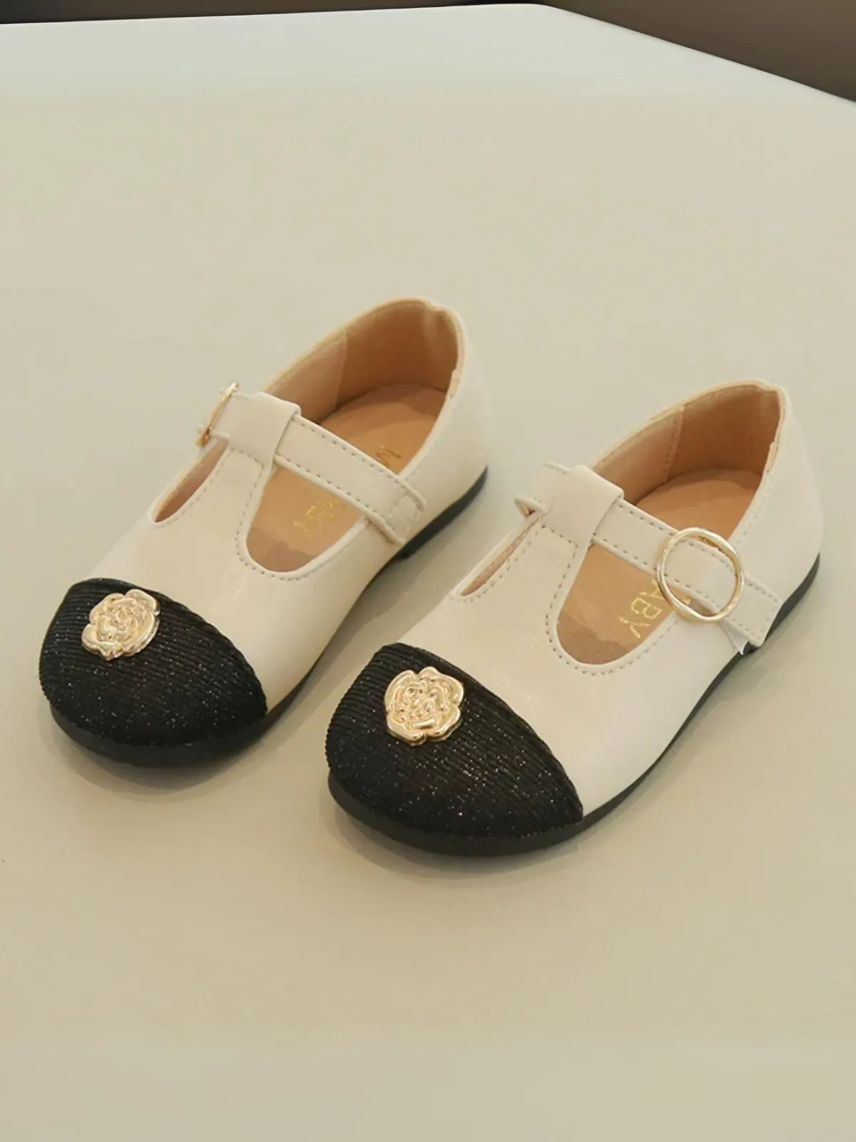 Liv and Mia Elegant Buckle Mary Jane Shoes for Girls