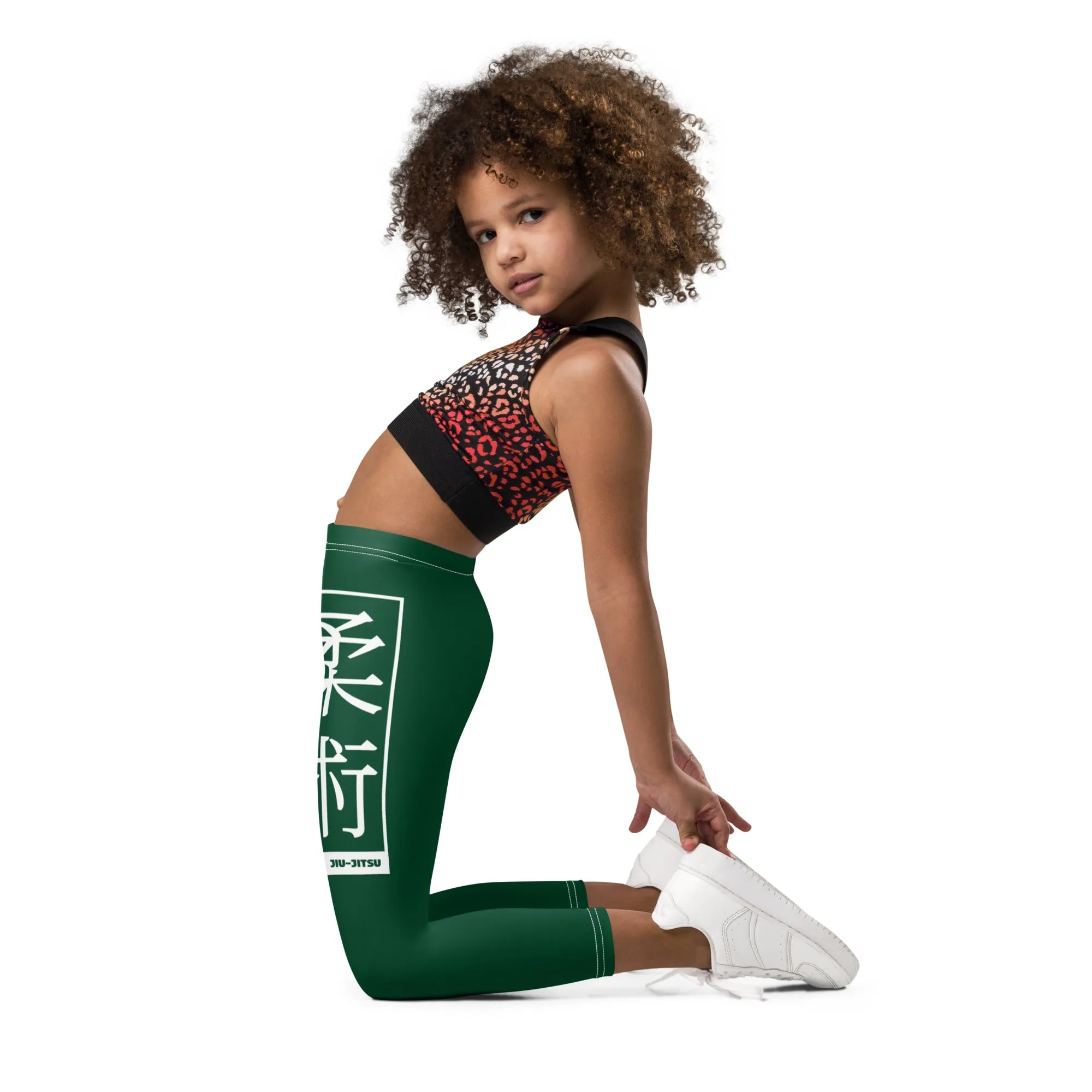 Girls Yoga Pants Leggings Jiu-Jitsu Sherwood Forest