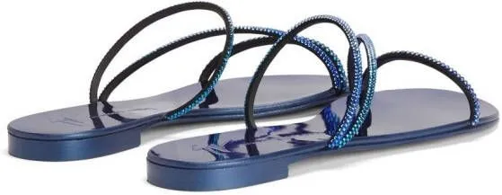 Giuseppe Zanotti Julianne slip-on sandals Blue