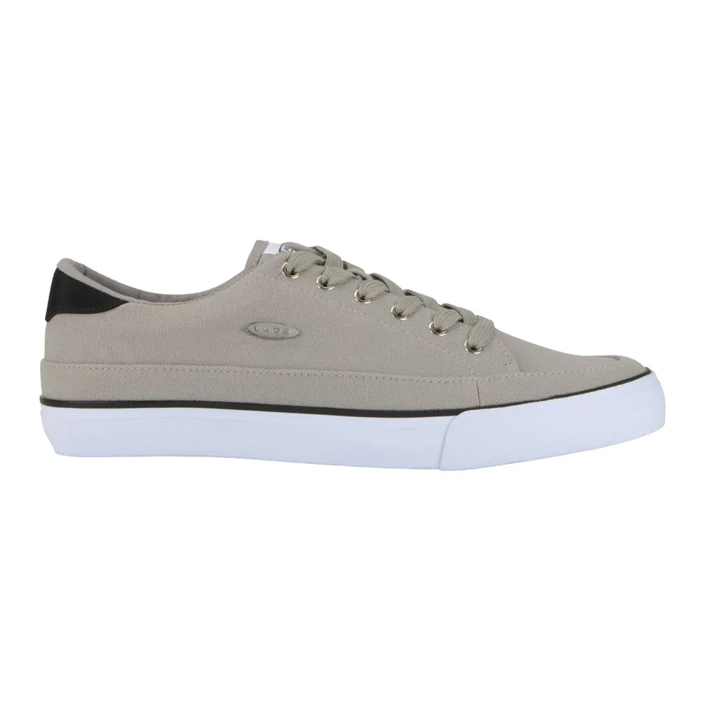 Gray Canvas Lifestyle Sneakers Shoes for Men by Lugz Court Classic MCOURTCC-0393