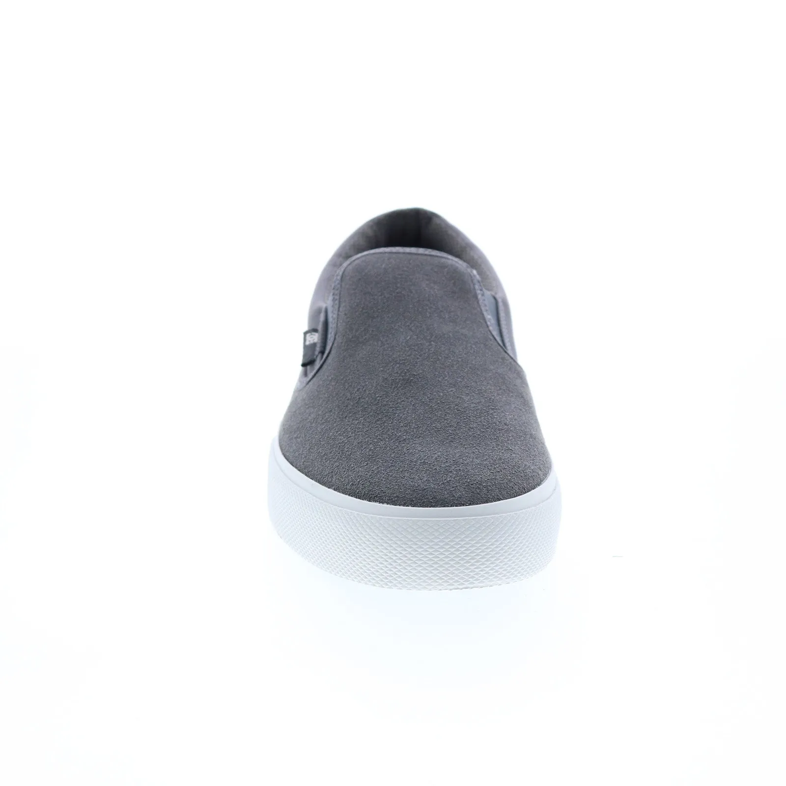 Gray Suede Slip-On Skate Inspired Sneakers for Men