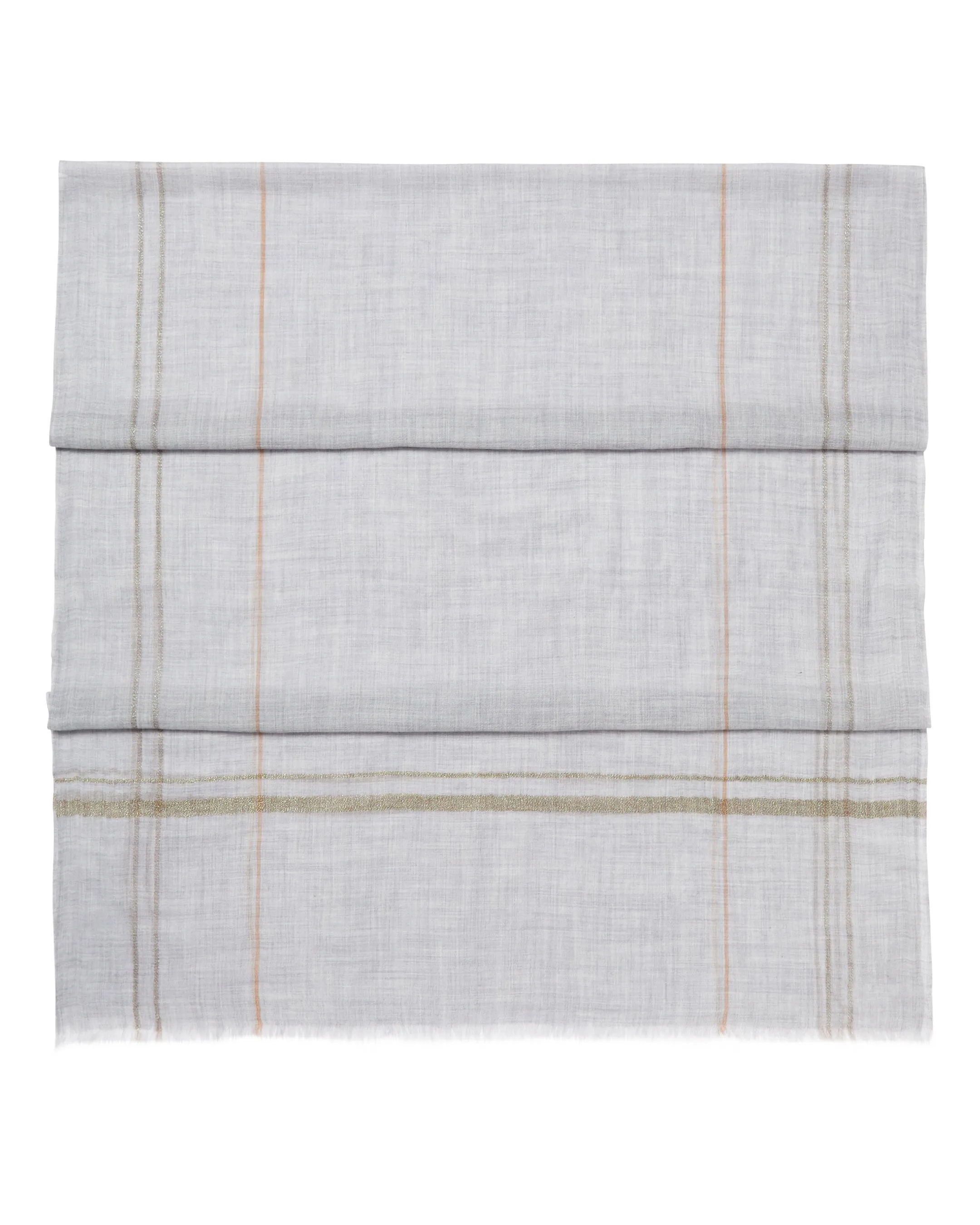 Grey Cashmere Pashmina for Women's Check - Online Shopping