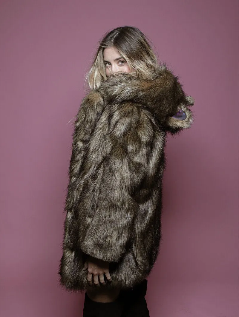 Grizzly Gold Faux Fur Coat