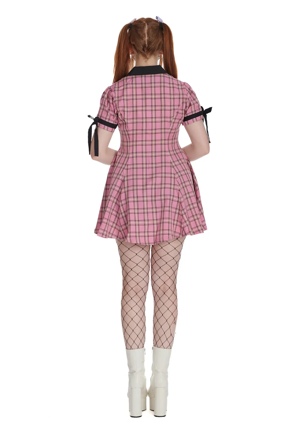 Heart Checkered Dress