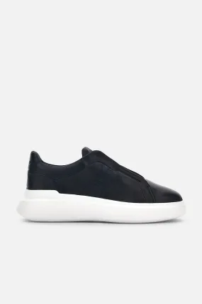 Hogan Leather Slip-On Sneaker