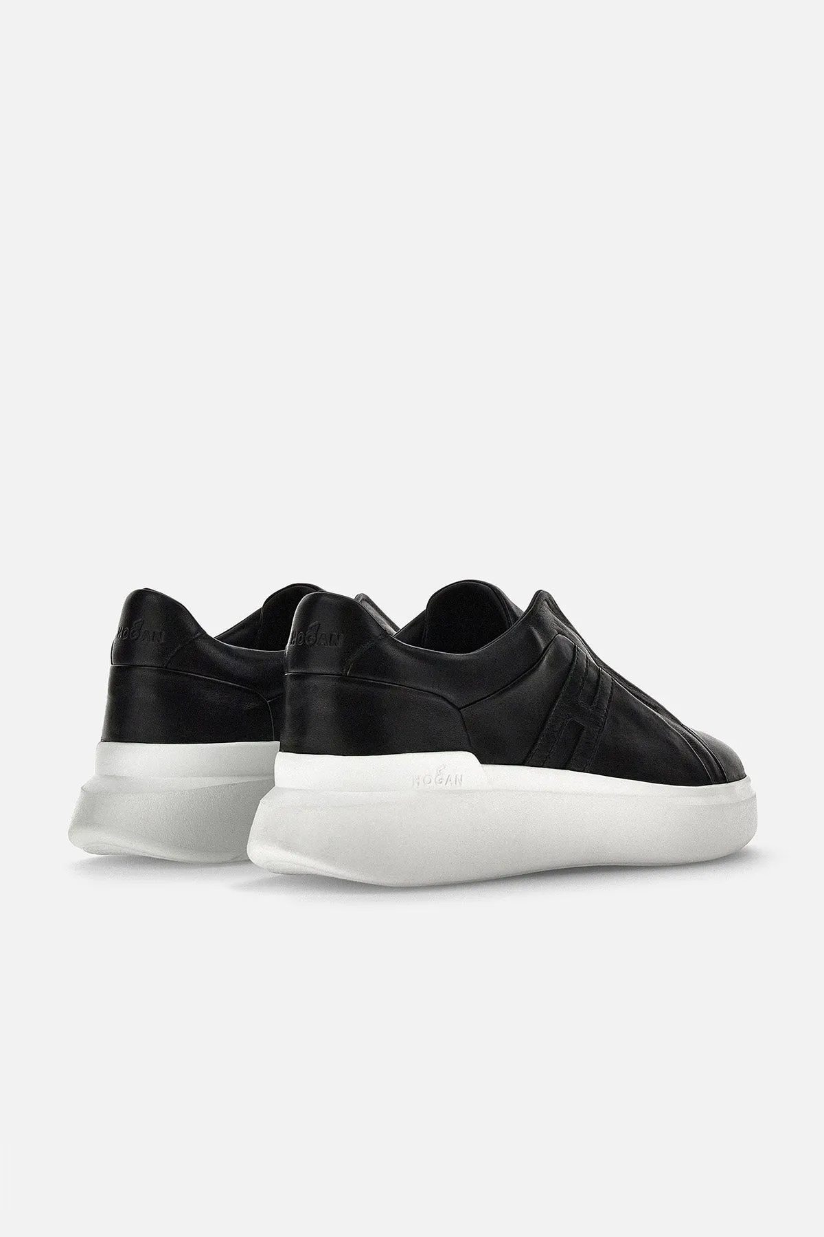 Hogan Leather Slip-On Sneaker