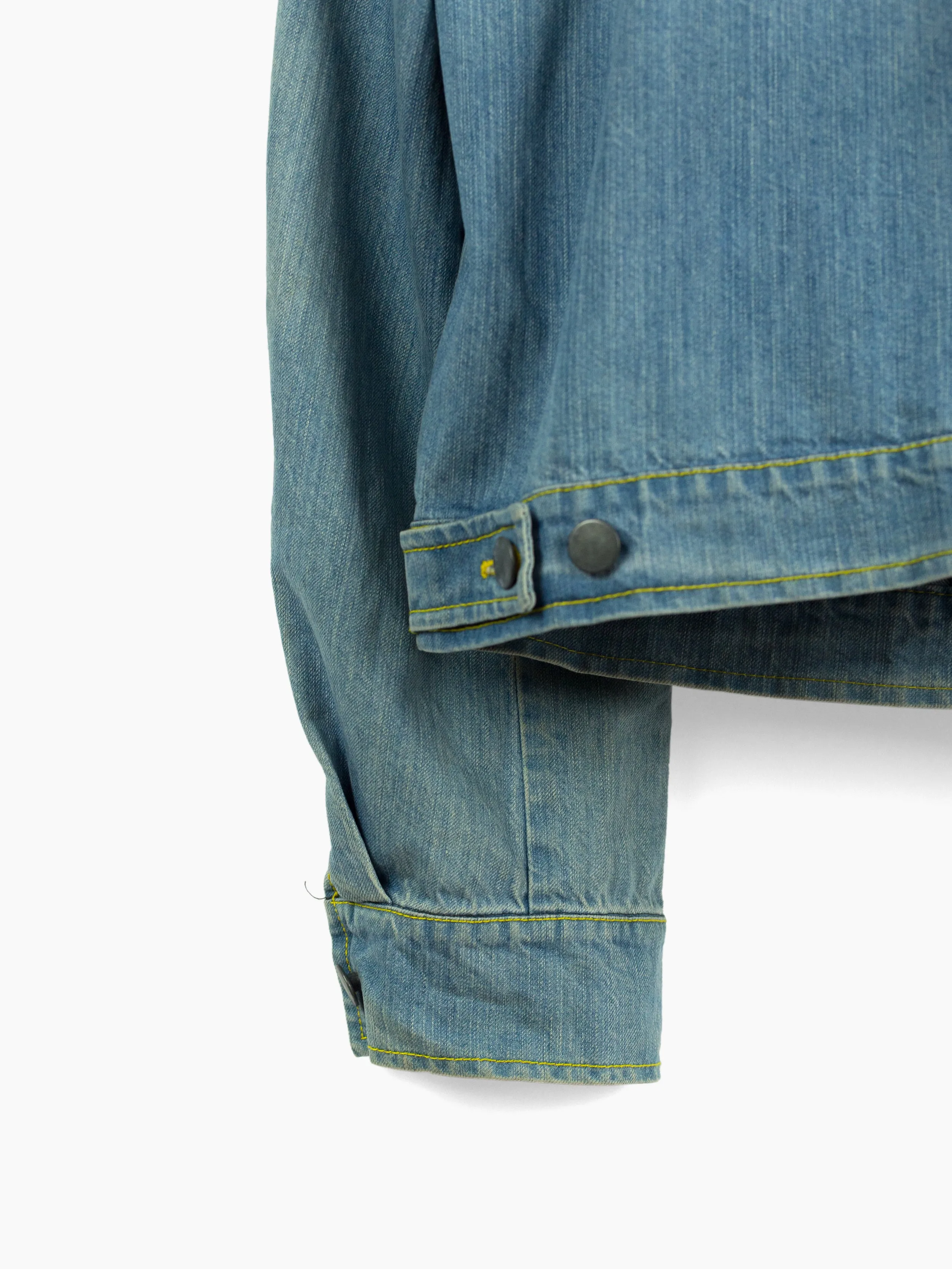 Hussein Chalayan 2000s Blue Denim Utility Jacket