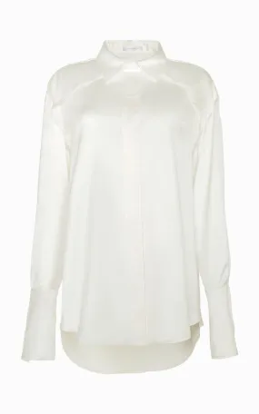 Ivory Molten Yoke Shirt