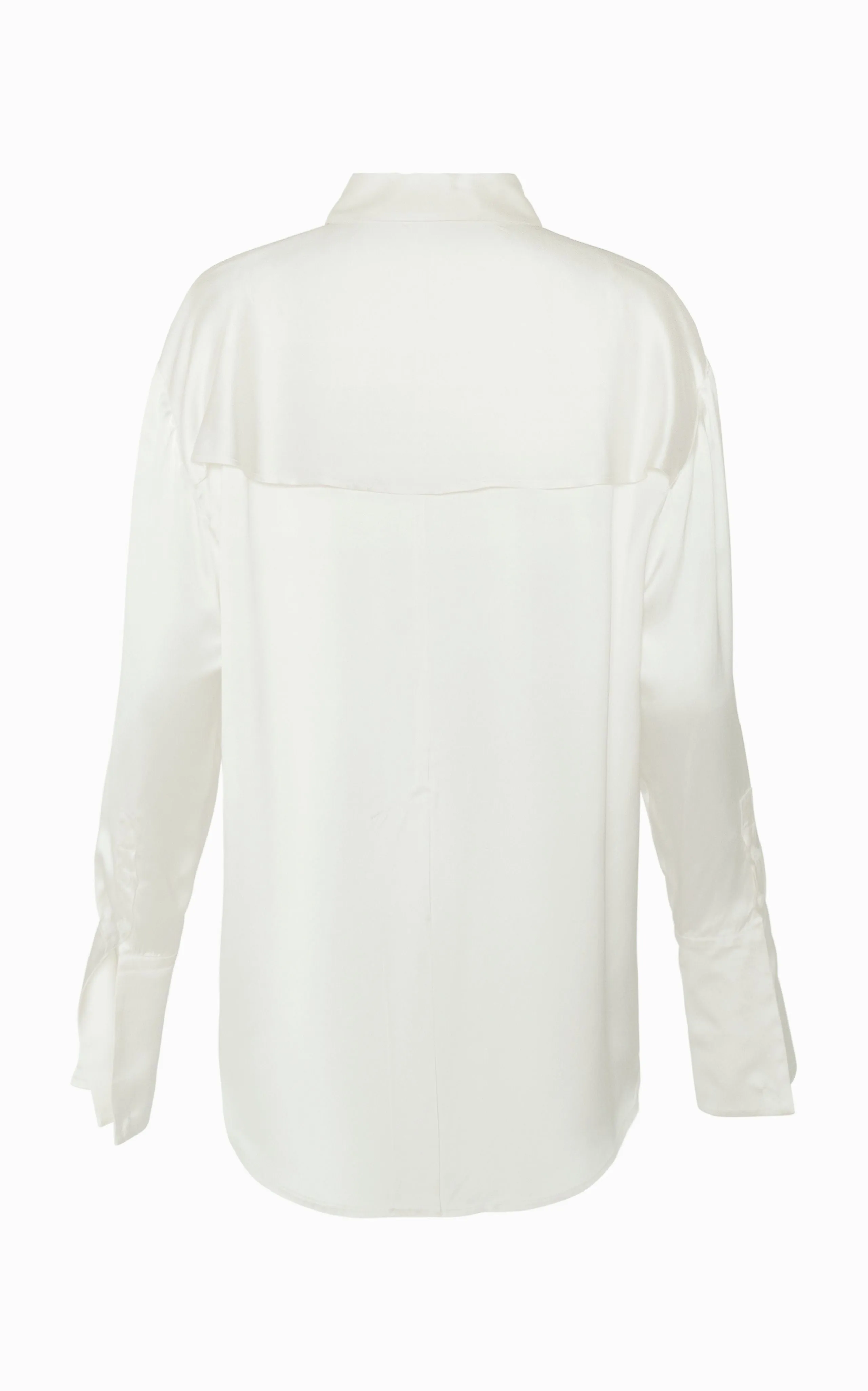 Ivory Molten Yoke Shirt