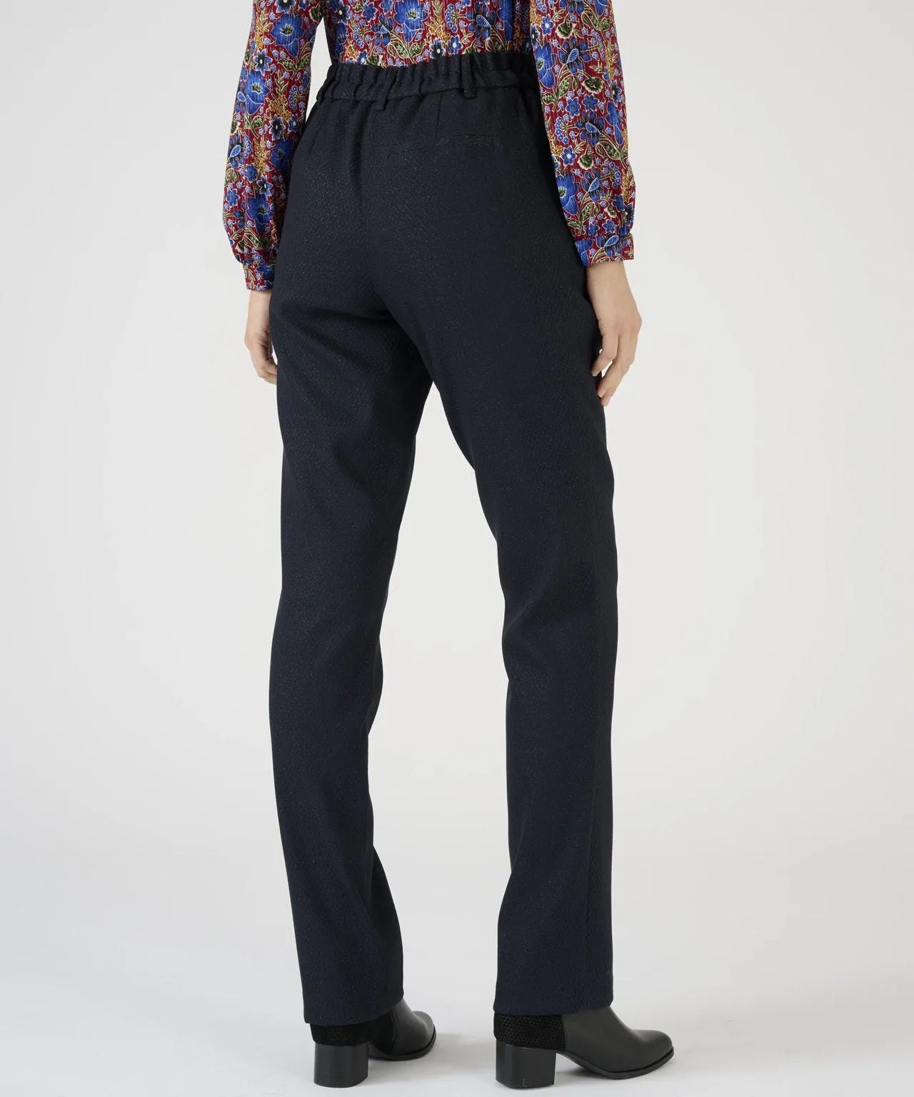 Jacquard Patterned Trousers