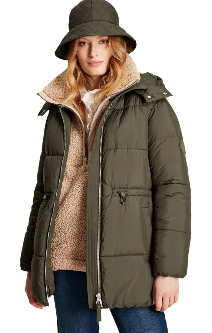 Joules Holsworth Women's Showerproof Padded Coat