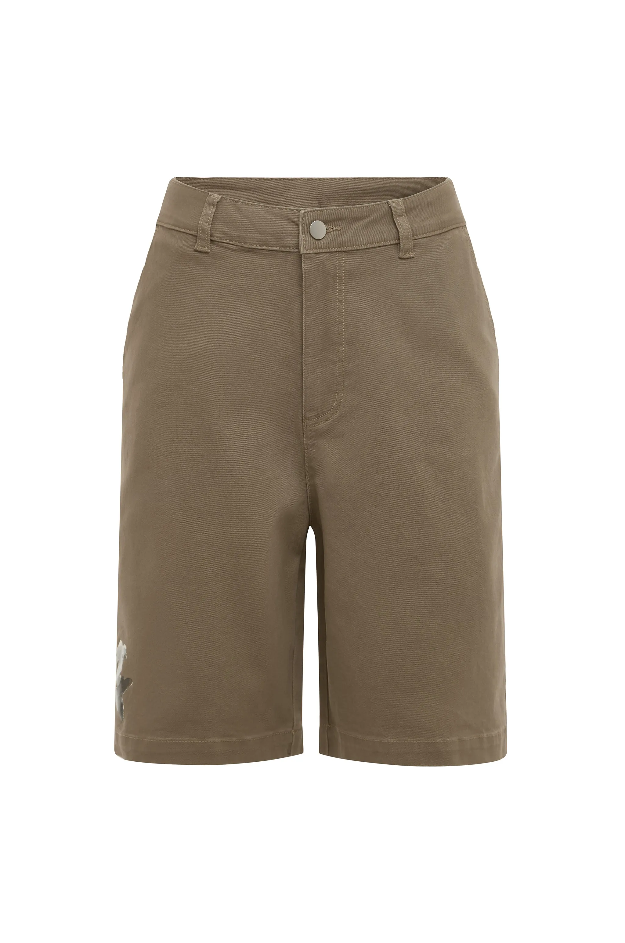 Khaki Shorts for Women - Marie Brand