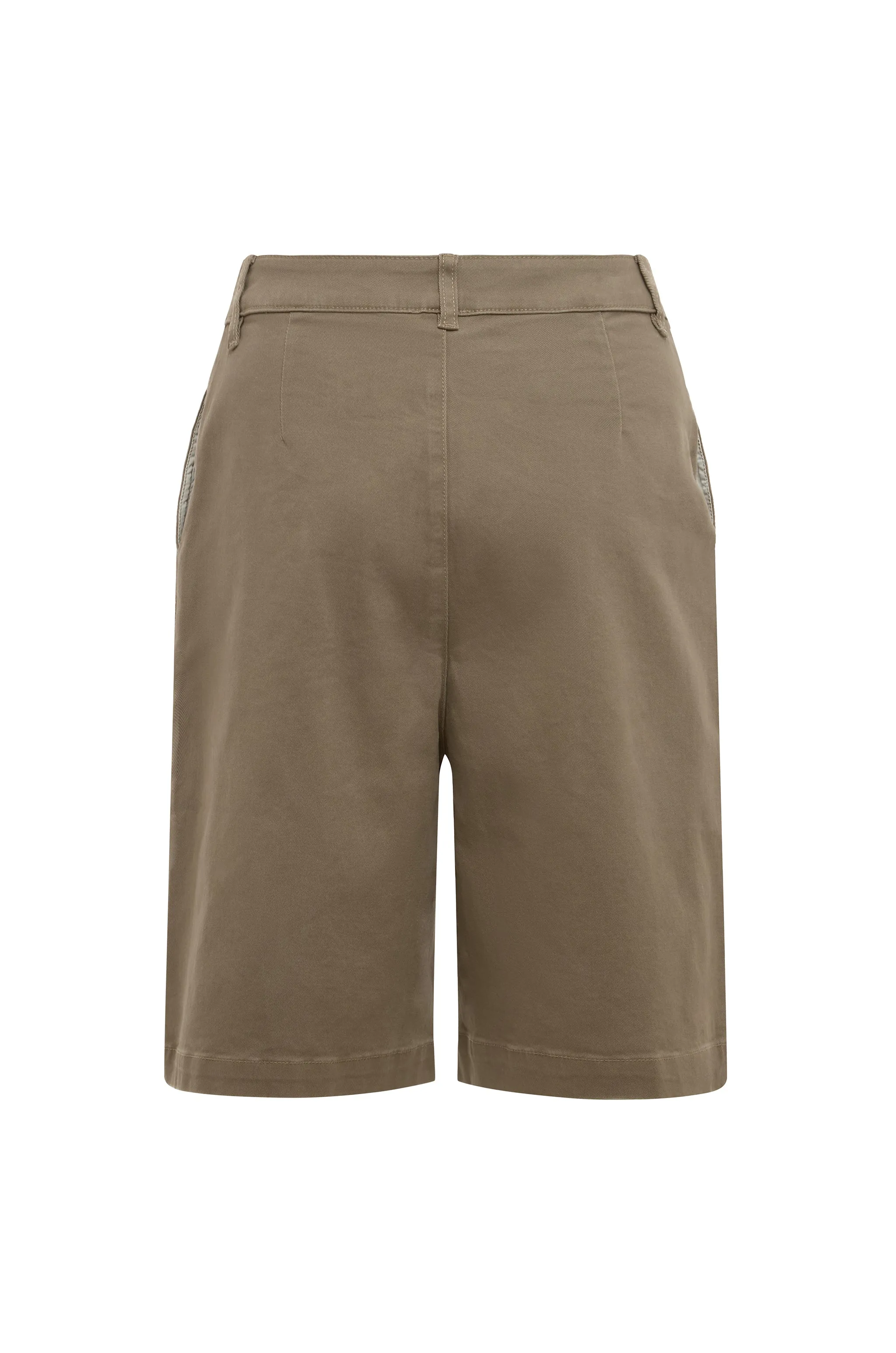 Khaki Shorts for Women - Marie Brand