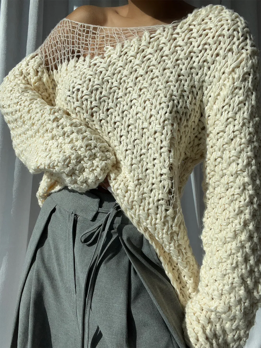 Knit Sweater by INNEA