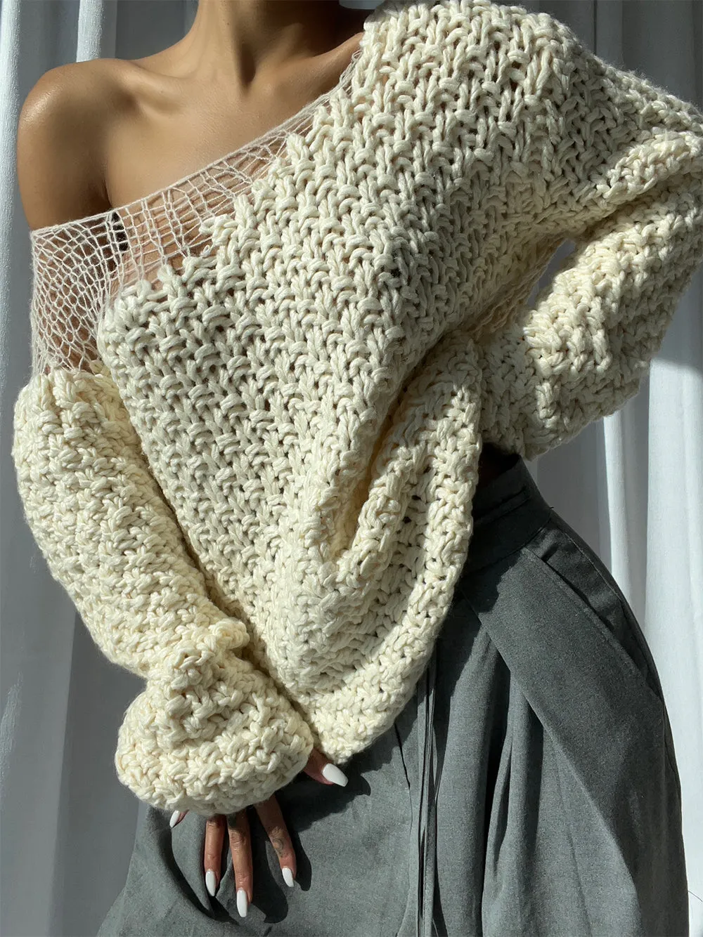 Knit Sweater by INNEA