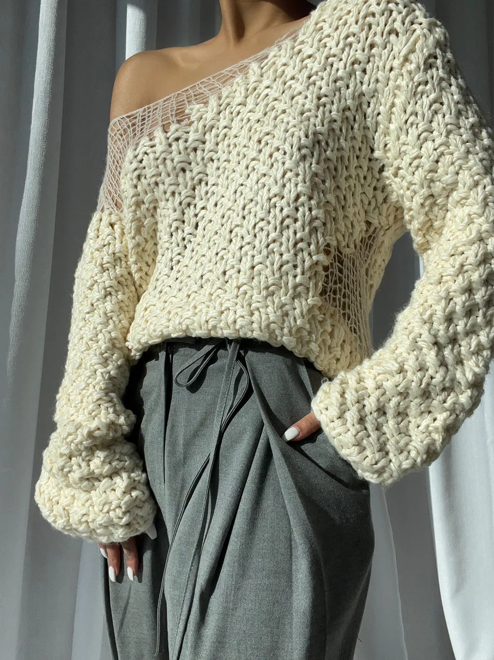 Knit Sweater by INNEA