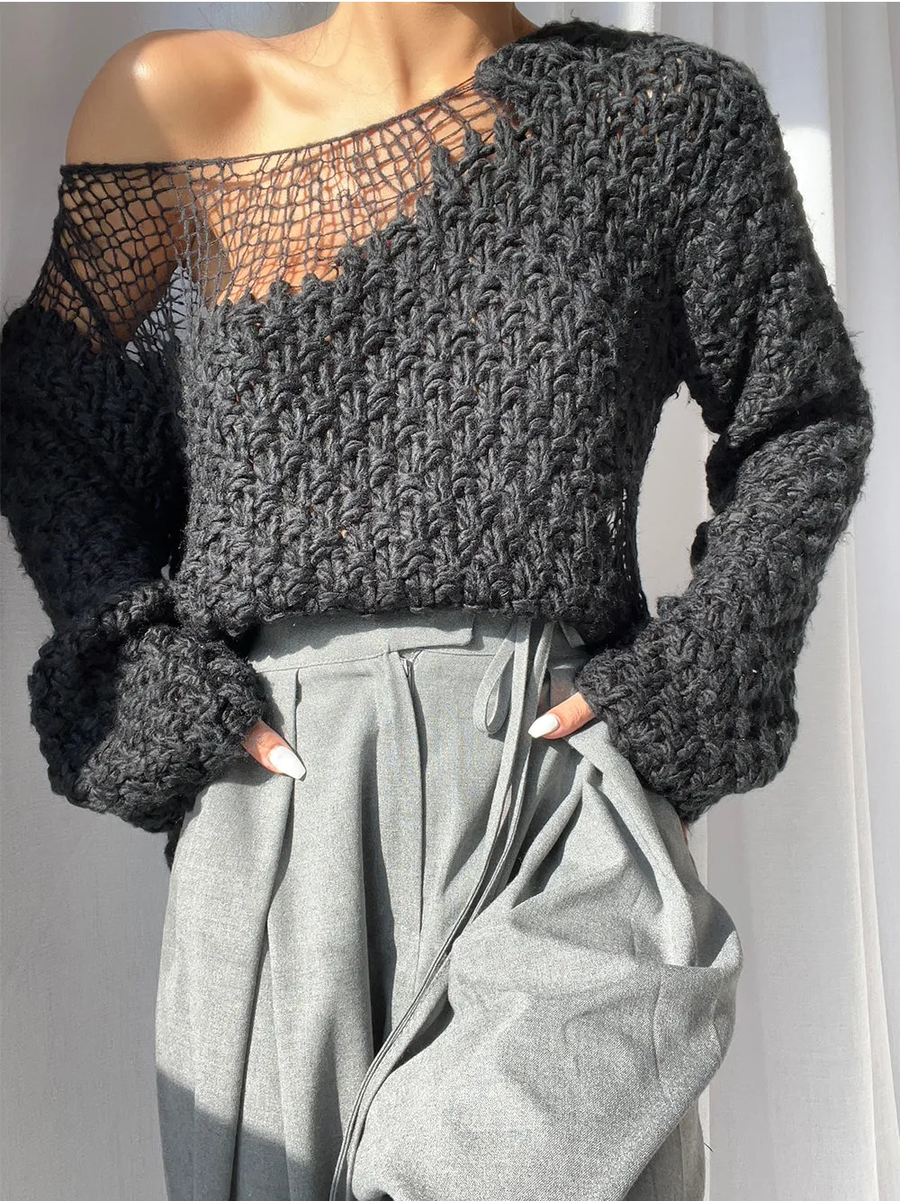 Knit Sweater by INNEA