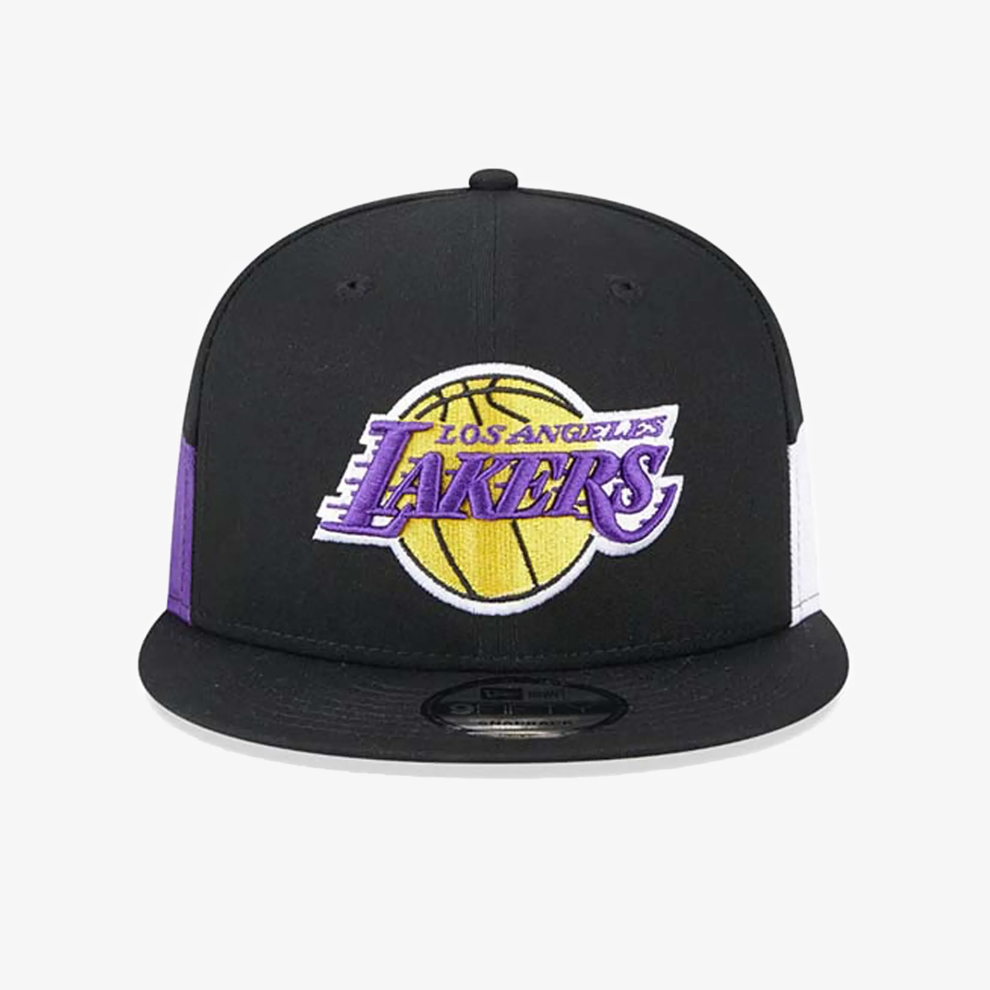 LA Lakers Black 9Fifty Snapback Cap with Multi Patch