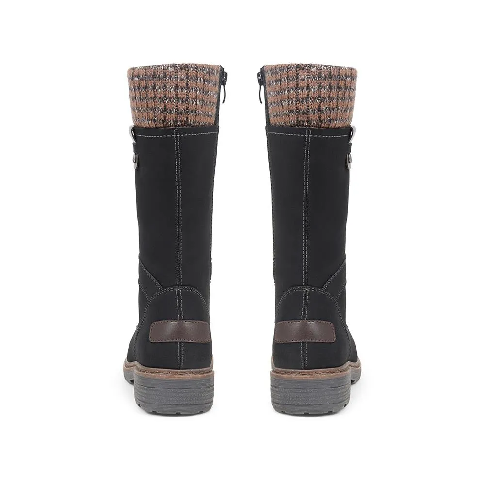 Lace-Up Calf Boots - BRK38009 / 324 531: Shop Now