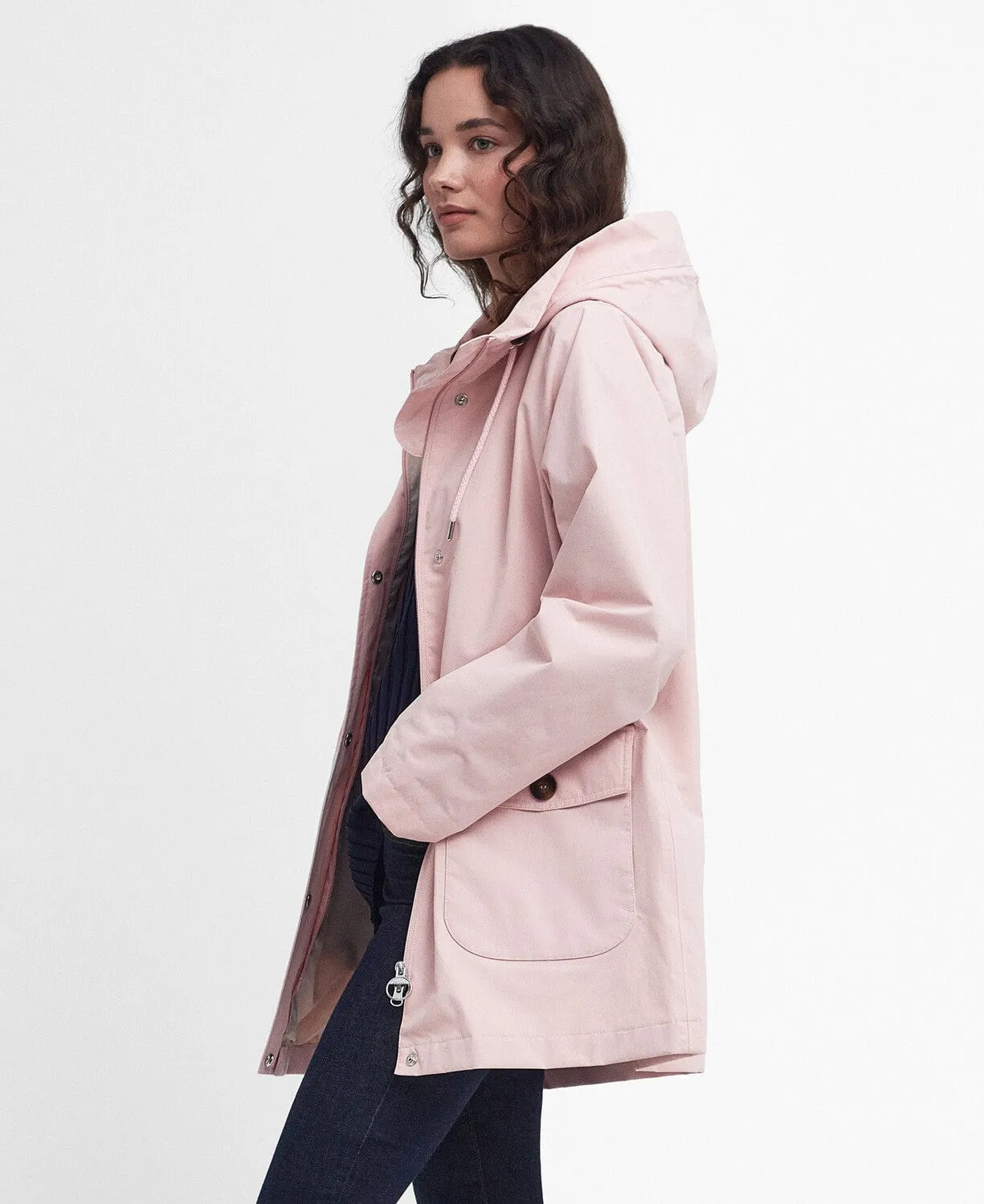 Lansdowne Shell Pink Waterproof Jacket