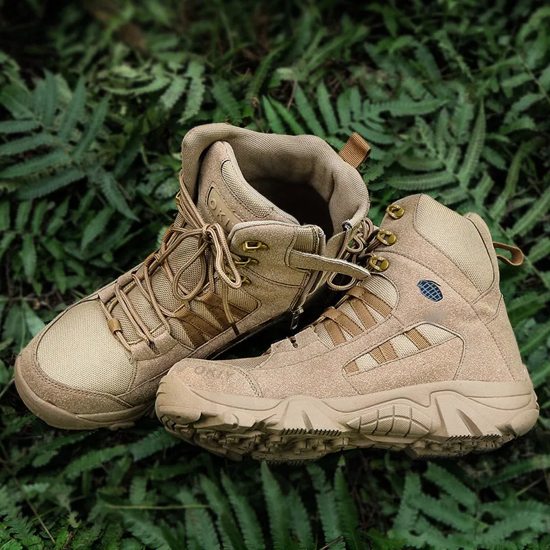 Lightweight Military High-top Boots for Men Outdoor Tactical Use