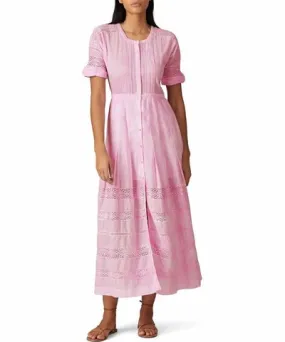 Peony Pink LoveShackFancy Edie Dress