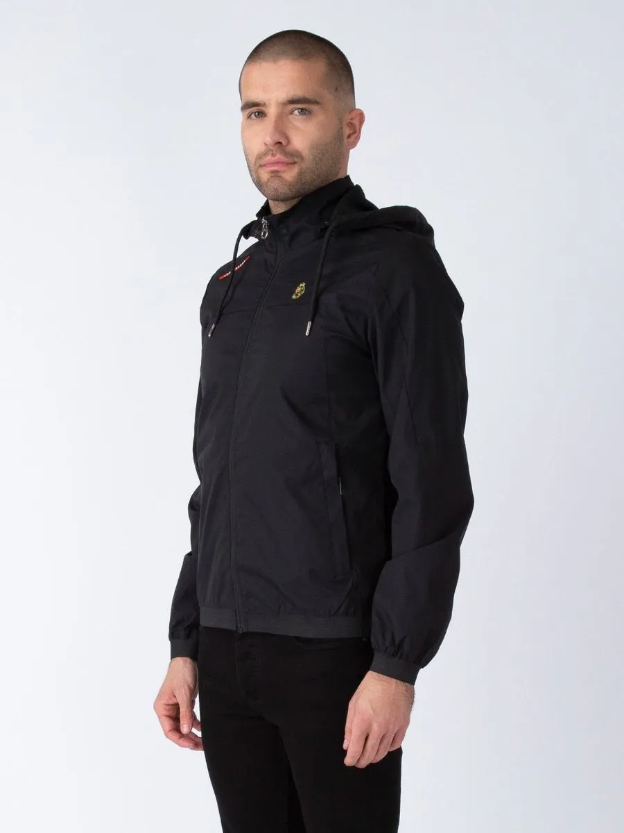 Jet Black Luke 1977 Brownhills Benyon Hooded Jacket