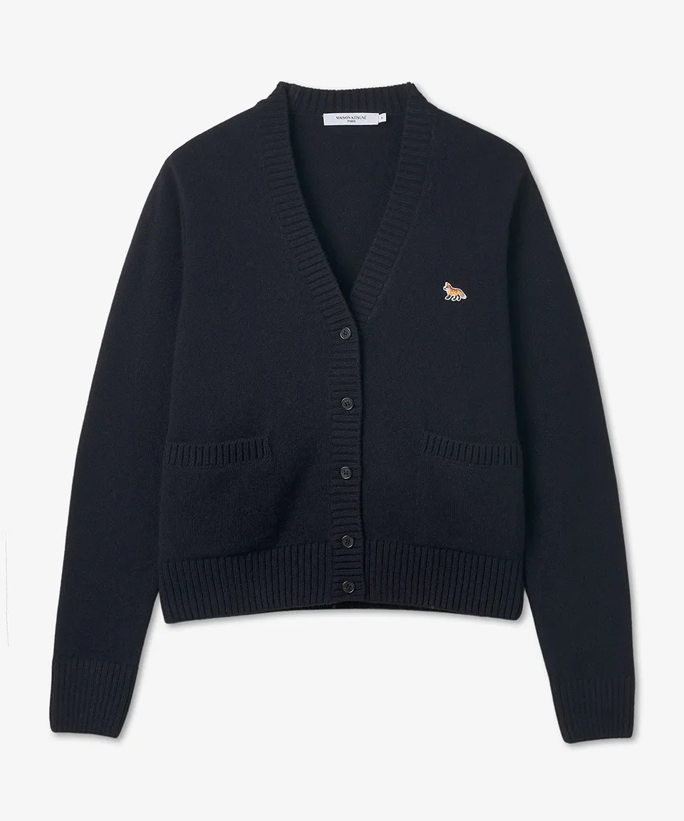 Maison Kitsune Cardigans - Street Style Logo Collection