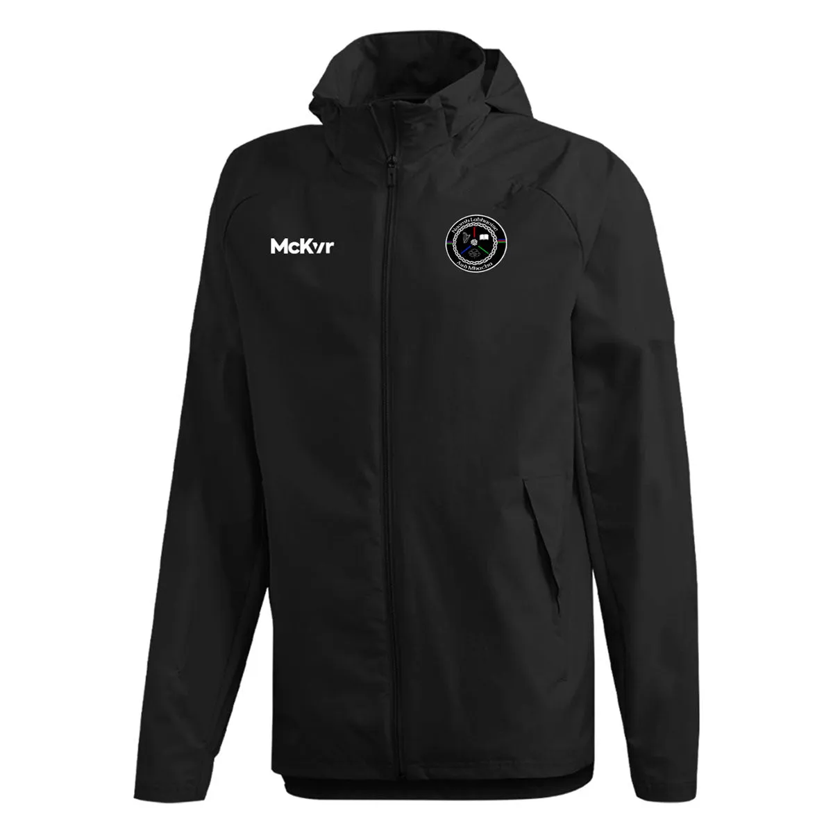 Mc Keever Naomh Labhaoise CLG Core 22 Rain Jacket - Black