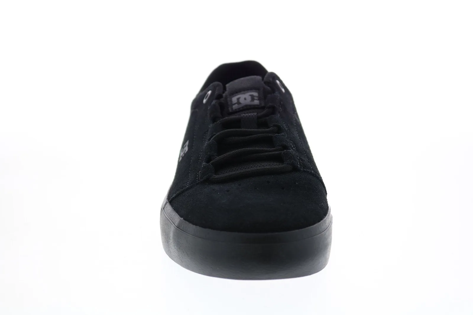 Mens Black Suede Skate Sneakers Lace Up - DC Hyde S ADYS300579