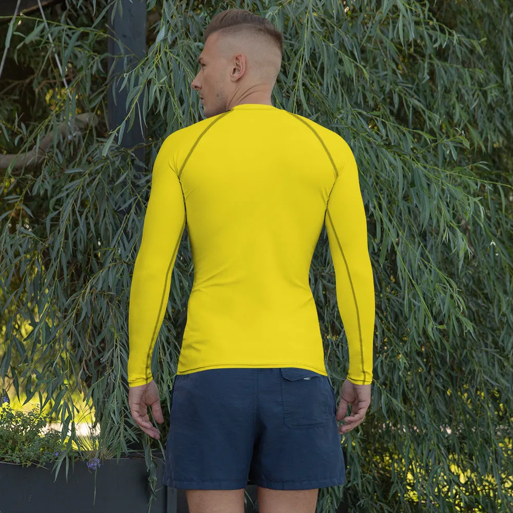 Men's Bruce Lee Game of Death Rash Guard and Leggings Set.