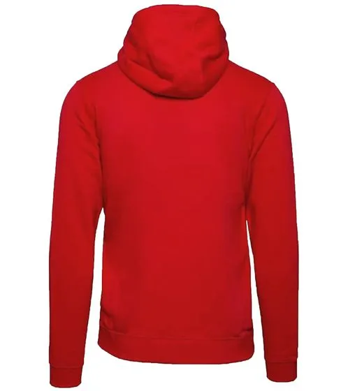 Men's Red Full Zip Hooded Nike Jacket