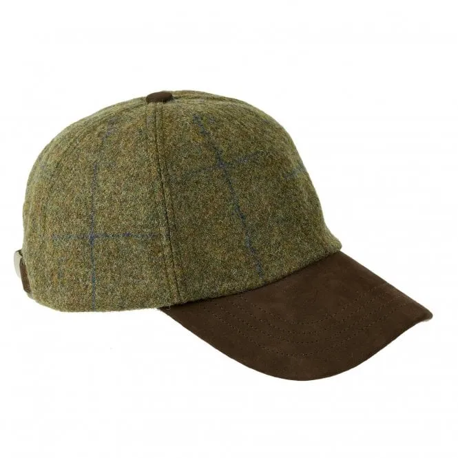 Mens Tweed Baseball Cap