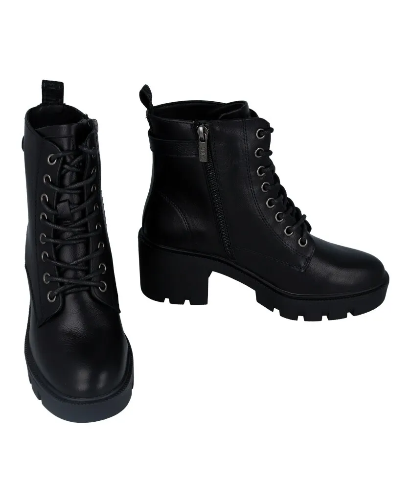 Xti Military Ankle Boots with Heel 142983