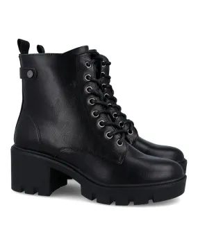 Xti Military Ankle Boots with Heel 142983