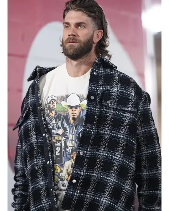 MLB Bryce Harper Tweed Outerwear