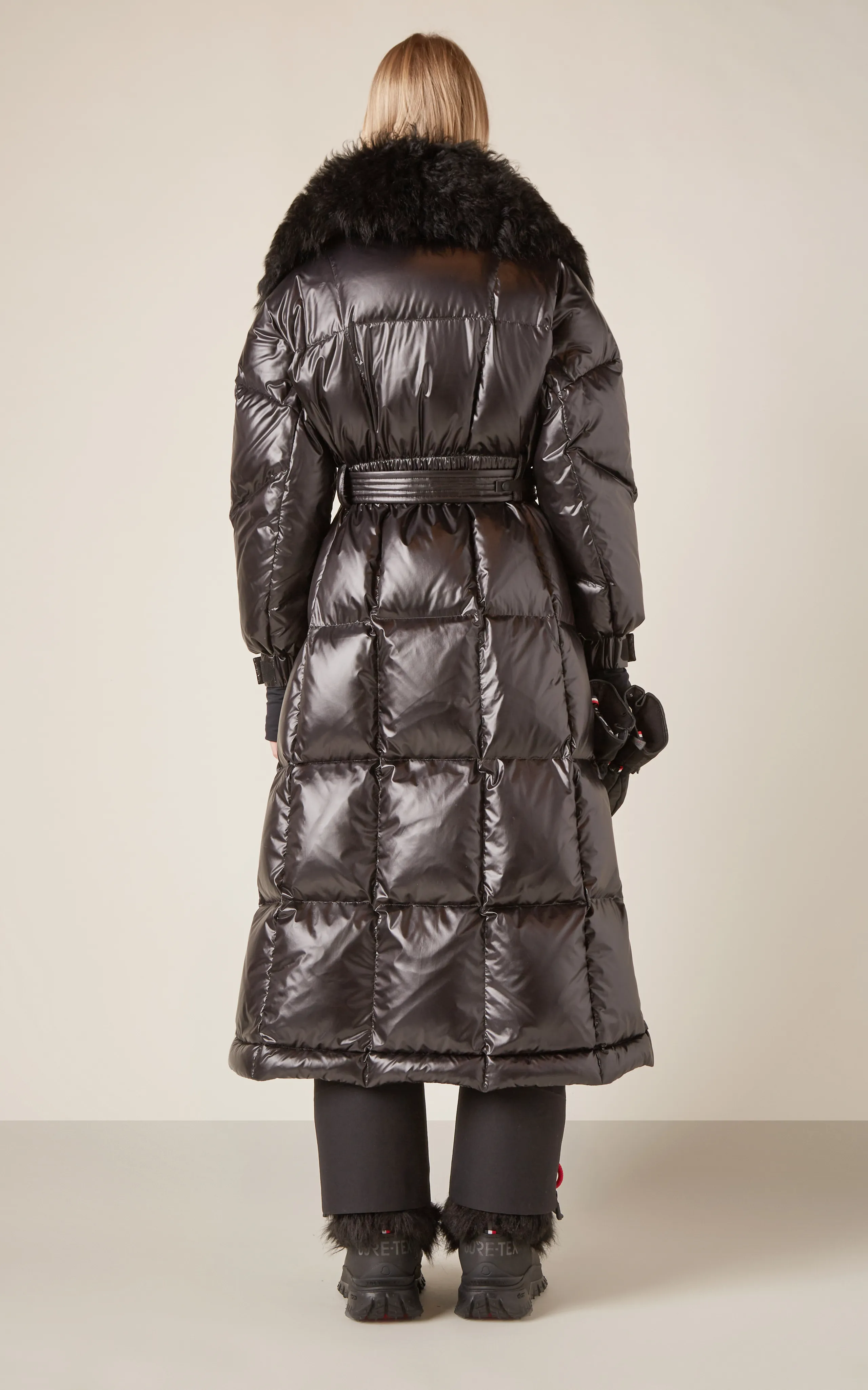 Moncler Grenoble Chamoille Long Down Jacket