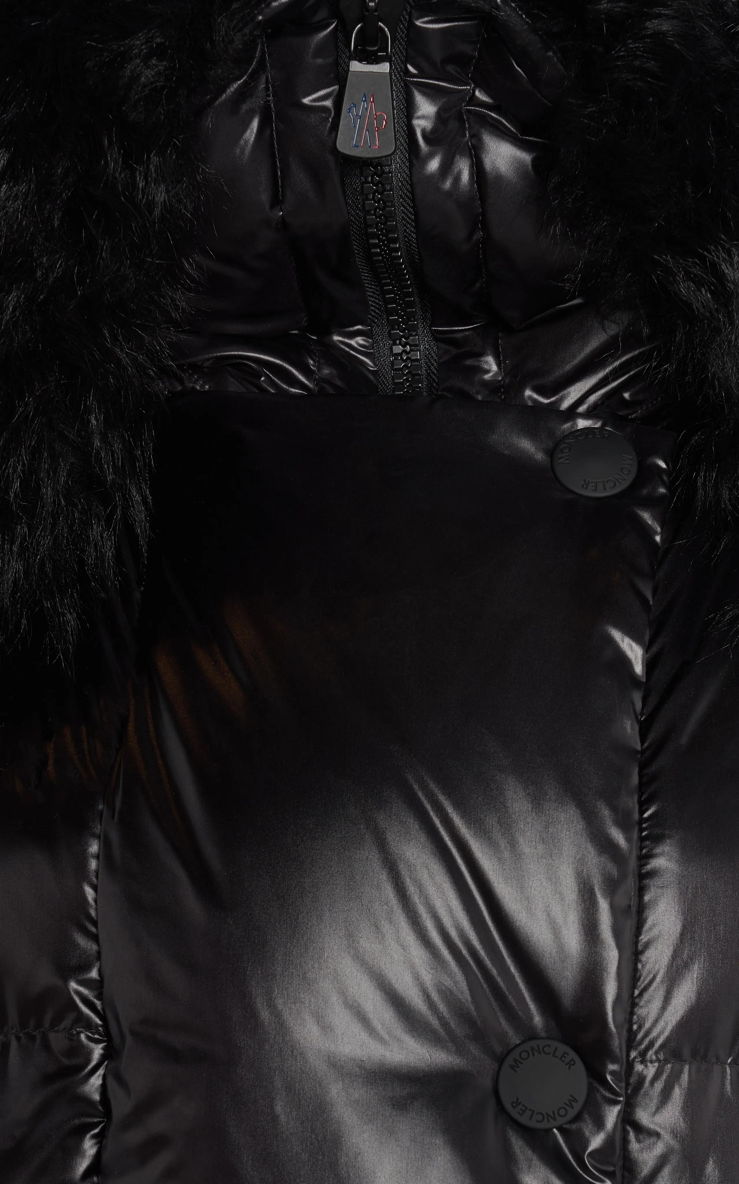 Moncler Grenoble Chamoille Long Down Jacket