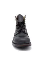 Moorby Men Toe Cap Service Boot Black 2821