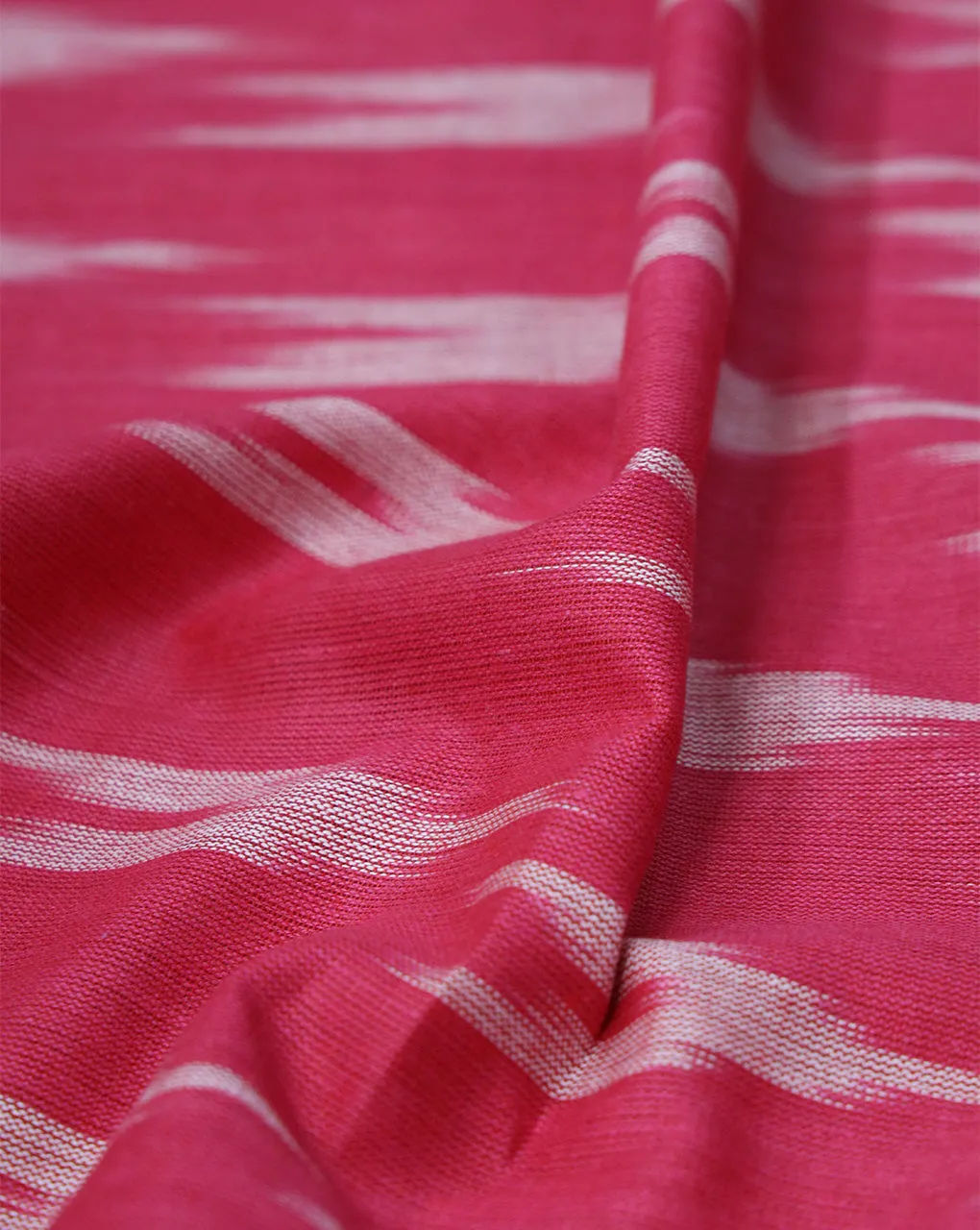 Multi-colored cotton ikat fabric