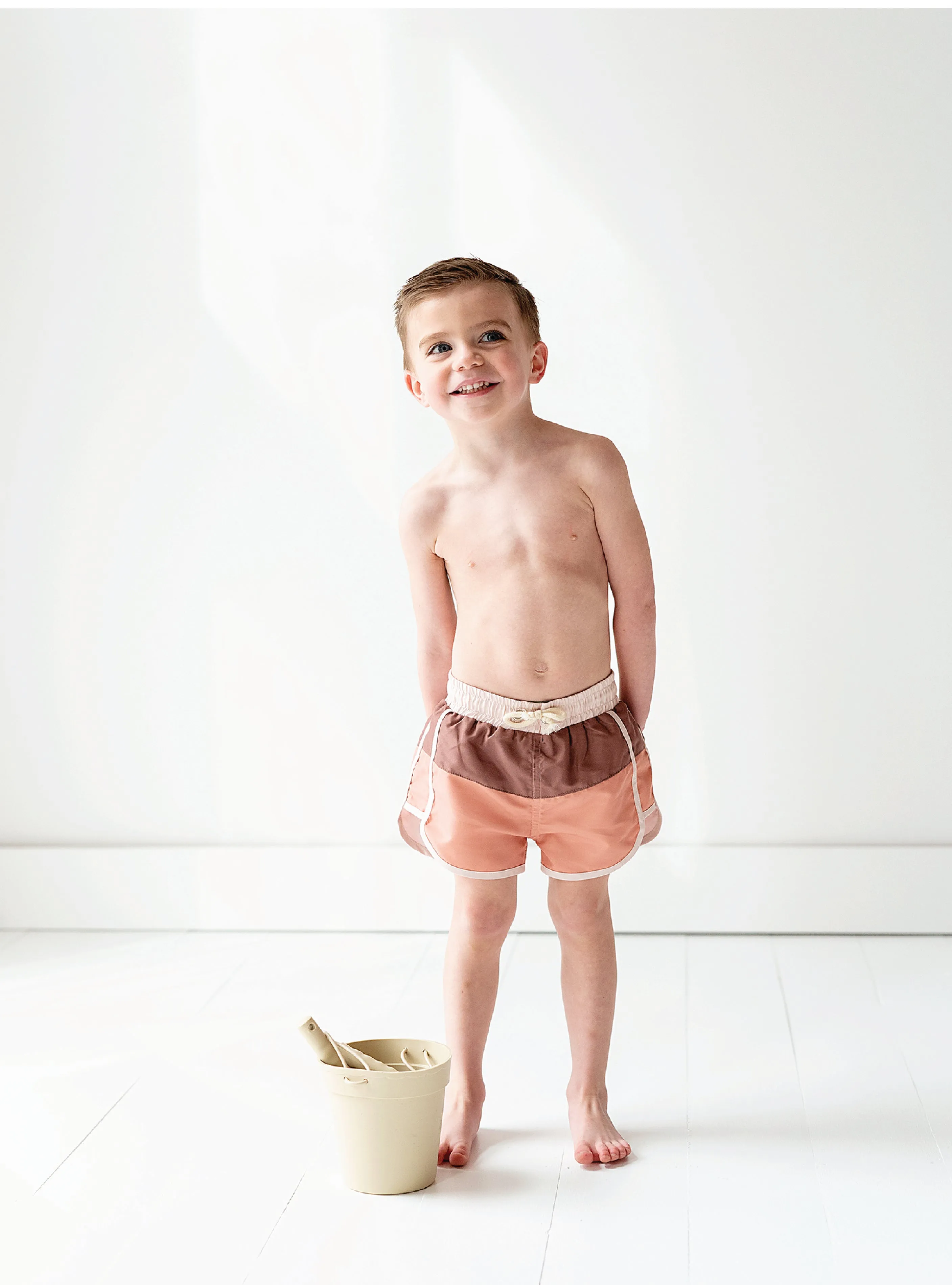 Natural Dual Tone Shorts