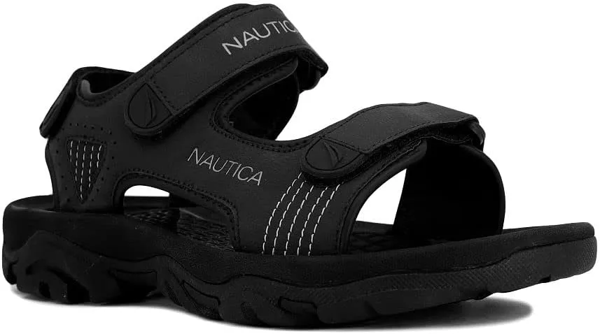 Nautica Black Senecca Men's Sandals 361584